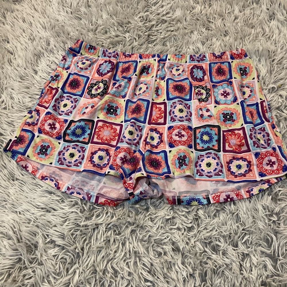 Colorful Patterned Women's Shorts